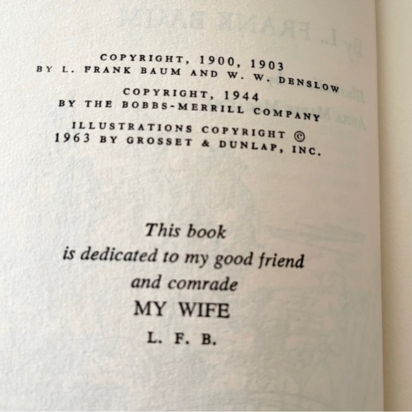 Vintage Books The Wizard of Oz L. Frank Baum/Jungle Book/WIZ split book 1963 - Picture 2 of 16